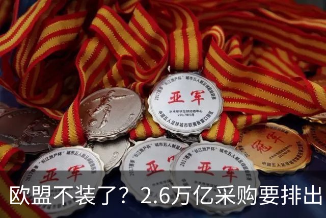 欧盟不装了？2.6万亿采购要排出中国，法国逼德国表态！